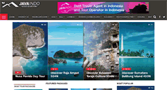 Desktop Screenshot of javaindoecotourism.com
